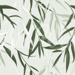 Fototapet, Bamboo Jungle, Green, Rebel Walls - Img 2