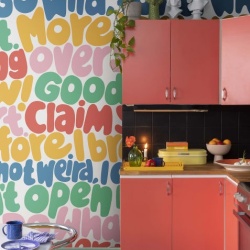 Fototapet, Blah Blah Blah, Rainbow, Rebel Walls - Img 3