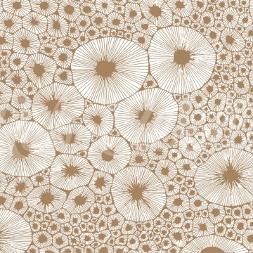 Fototapet, Bold Coral, Brown, Rebel Walls - Img 2