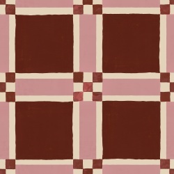 Fototapet, Bold Grid, Burgundy, Rebel Walls - Img 2