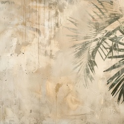 Fototapet Botanic Beige Naturel Oasis Rêve BNO206