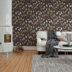 Fototapet, Butterflies, Midnight, Rebel Walls