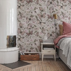 Fototapet, Butterflies, Pastel, Rebel Walls - Img 3