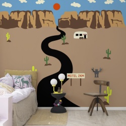 Fototapet, Camper, Brown, Rebel Walls - Img 4