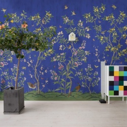 Fototapet, Chinoiserie Chic, Cobalt, Rebel Walls - Img 3
