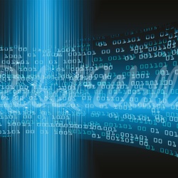 Fototapet, Code, Blue, Rebel Walls - Img 2