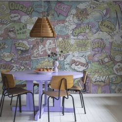 Fototapet, Comics, Vintage, Rebel Walls
