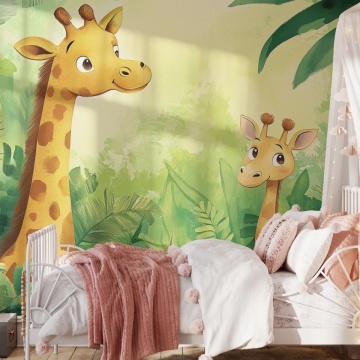 Fototapet copii, Giraffes in the Tropics 026 - Img 1