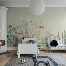 Fototapet, Coral World, Day, Rebel Walls