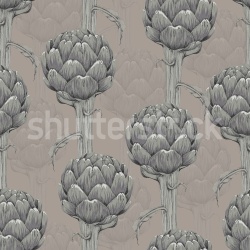 Fototapet, Cynara Grace, Soft Beige, Rebel Walls - Img 2
