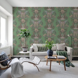 Fototapet, Elephant Castle, Green, Rebel Walls