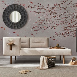 Fototapet Eolia, Silver, Coordonne