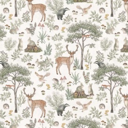 Fototapet Fantastic Forest - White, Kikki Belle - Img 2