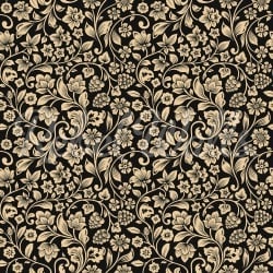 Fototapet, Floral Opulence, Black, Rebel Walls - Img 2
