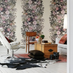 Fototapet, Flowerbed, Vintage, Rebel Walls