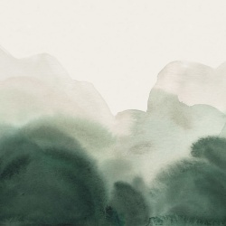 Fototapet, Flowing Hills, Green, Rebel Walls - Img 2