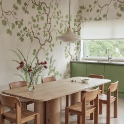 Fototapet, Forest of Dreams, Beige, Rebel Walls