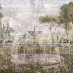 Fototapet, Fountain Garden, Green, Rebel Walls - Img 5