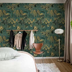 Fototapet, Golden Mirage, Teal, Rebel Walls