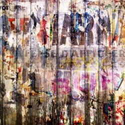Fototapet, Graffiti on Boards, Rebel Walls - Img 2