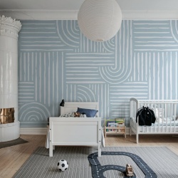 Fototapet, Graphic Vaults, Blue, Rebel Walls - Img 3