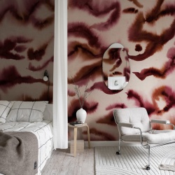 Fototapet, Guppy, Red, Rebel Walls