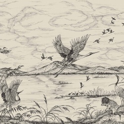 Fototapet Heron's Poetry, Nacre, Coordonne - Img 2