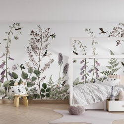 Fototapet Hummingbird Hedge, Kikki Belle - Img 4