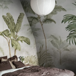 Fototapet, Jungle Horizon, Green, Rebel Walls - Img 3
