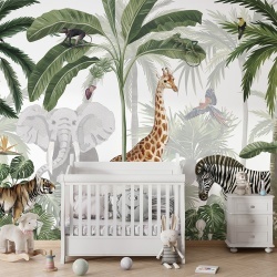 Fototapet Jungle Jive, Kikki Belle