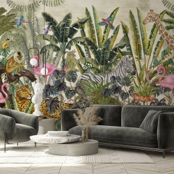 Fototapet Jungleful (bright), VLAdiLA - Img 4