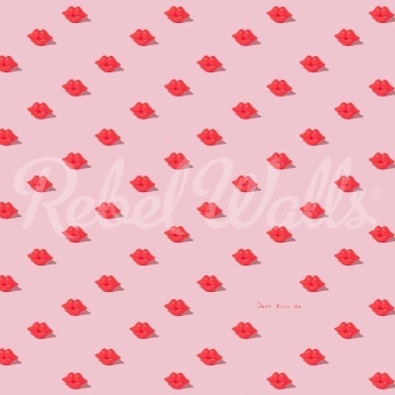 Fototapet, Kissing Booth, Pink, Rebel Walls - Img 2