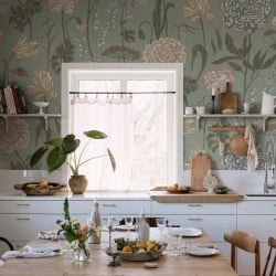 Fototapet lavabil, Aurelie Mural, Turquoise, Sandberg - Img 3