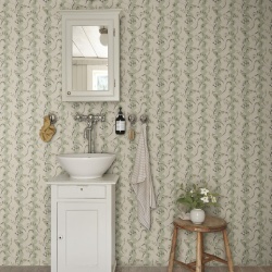 Fototapet lavabil, Beatrice, Light Green, Sandberg