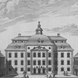 Fototapet lavabil, Löfstad Slott Graphite, Sandberg - Img 2