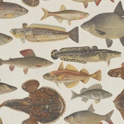 Fototapet lavabil, Scandinavian Fish, Beige, Sandberg - Img 2