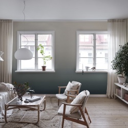 Fototapet lavabil, Skymning, Light Blue, Sandberg