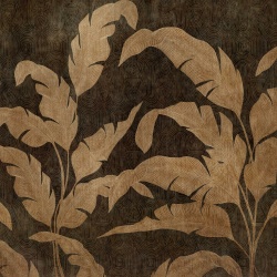 Fototapet Leaves Shadow, Gold, Coordonne - Img 2