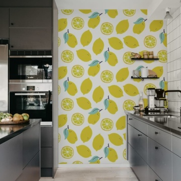Fototapet, Lemons, Yellow, Rebel Walls - Img 3