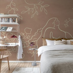 Fototapet, Lush Lines, Rust, Rebel Walls