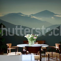 Fototapet, Magic Hills, Blue, Rebel Walls - Img 3