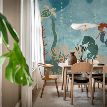 Fototapet, Mermaid World, Blue, Rebel Walls - Img 3