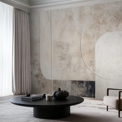 Fototapet Minimalist Beige Naturel Epure Rêve BNE203 - Img 2