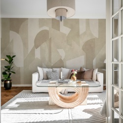 Fototapet, Modern Forms, Beige, Rebel Walls - Img 3