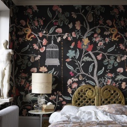 Fototapet, Mystic Garden, Black, Rebel Walls - Img 3
