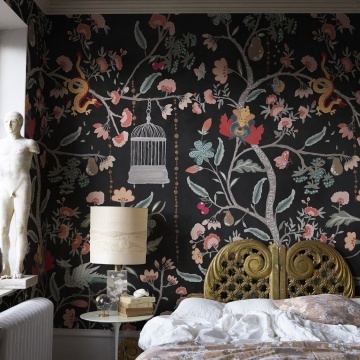 Fototapet, Mystic Garden, Black, Rebel Walls - Img 3