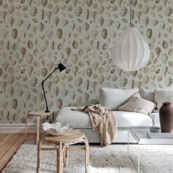 Fototapet, Ocean Shells, Sand, Rebel Walls