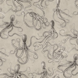 Fototapet, Octopus, Beige, Rebel Walls - Img 2