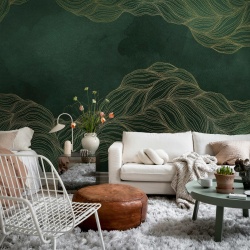 Fototapet, Opulence Dots, Jade, Rebel Walls