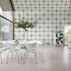 Fototapet, Outside The Box, Yellow & Gray, Rebel Walls